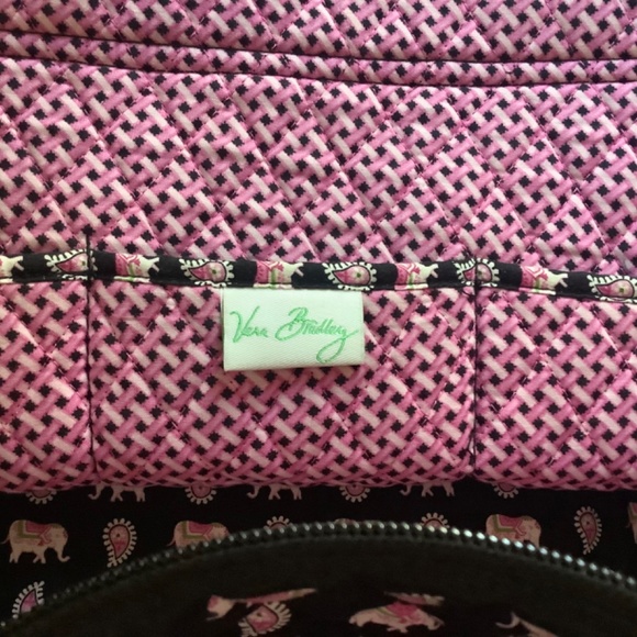 Vera Bradley 🐘 Elephant and Paisley Pattern Satchel - Picture 7 of 7